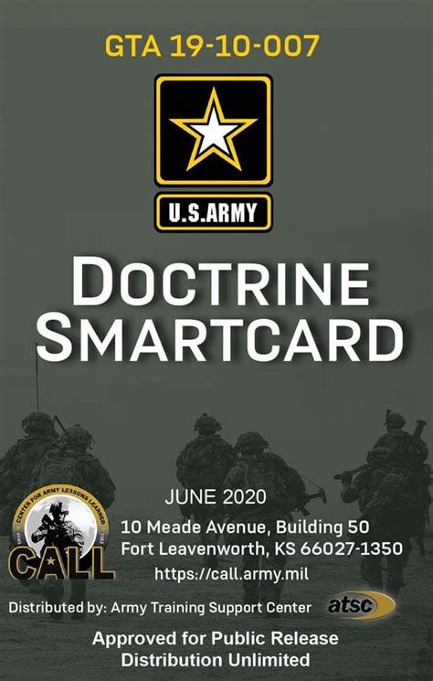 infantry smart card|Army Publishing Directorate.